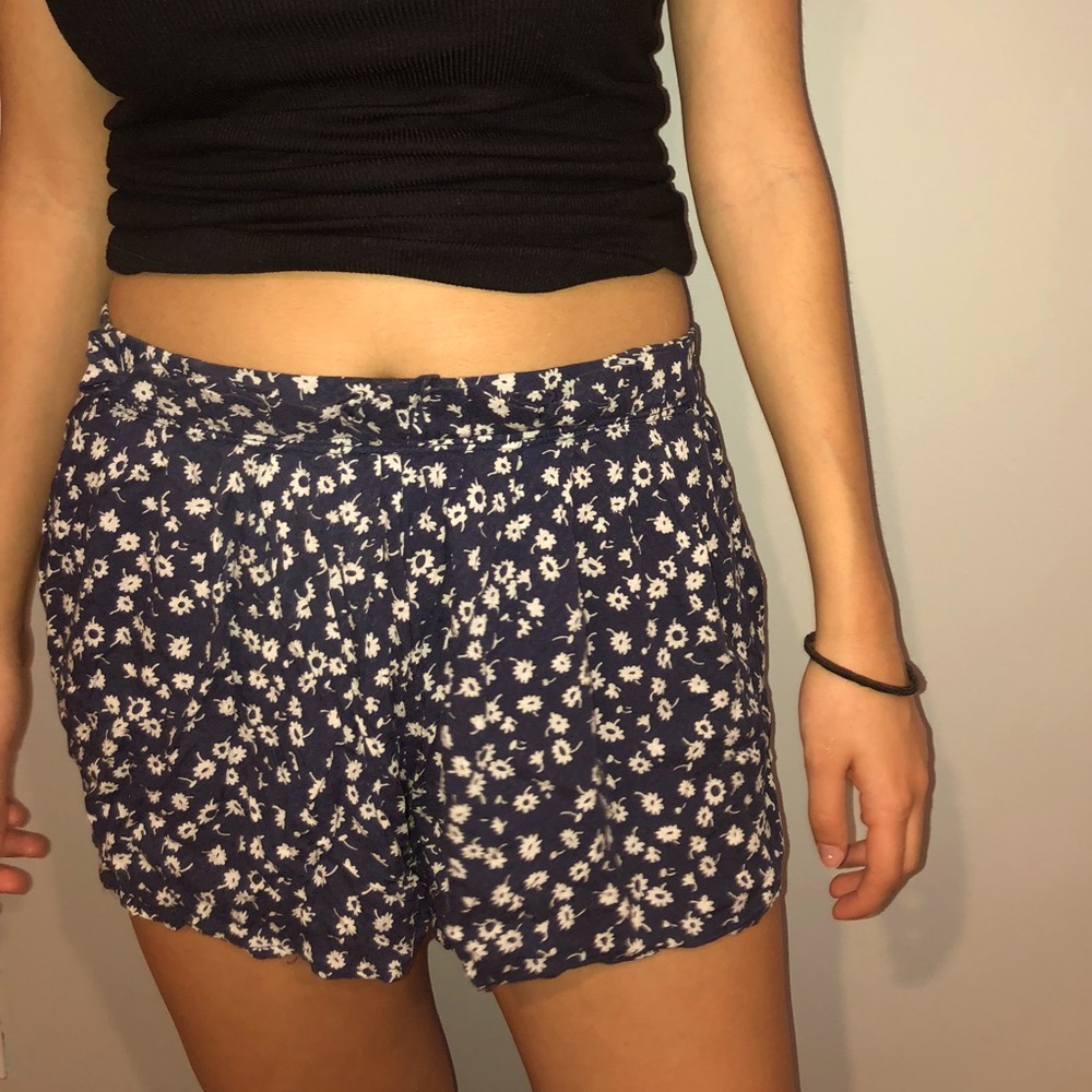 PRINTED CLOTH SHORTS